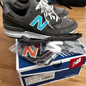 New Balance x Kith x Dover Street Market Sz 9.5 MS574 Grey